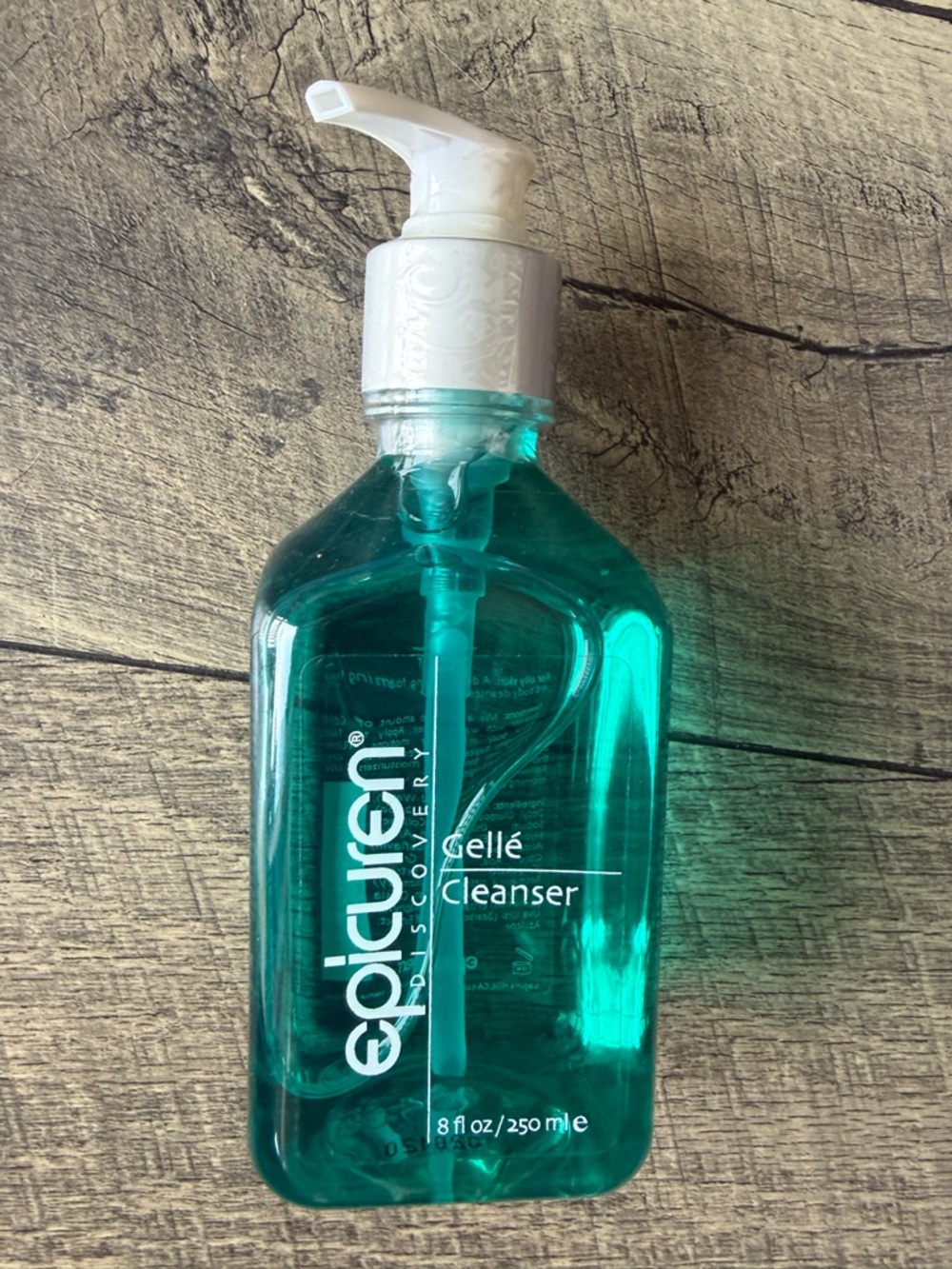 NEW Epicuren Gellé Cleanser Oily Skin Pump Bottle 8 oz